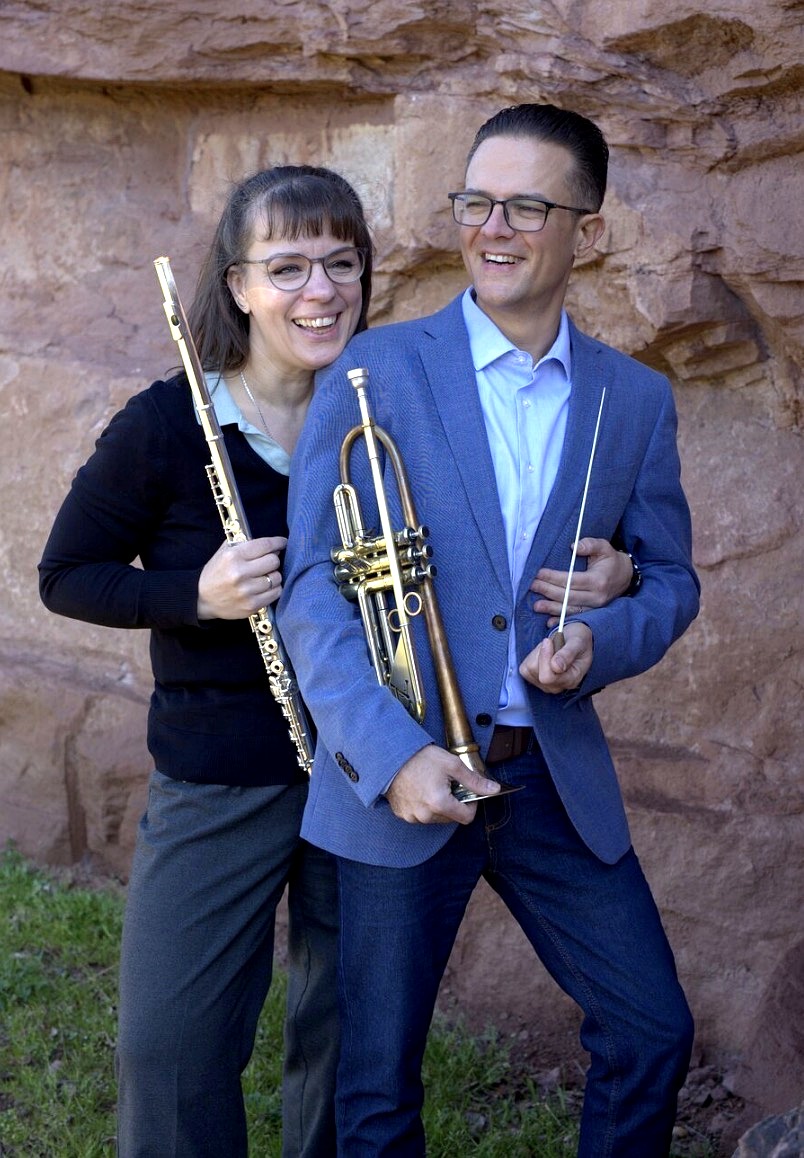 Zsolt Sándor mit seiner Frau Angéla